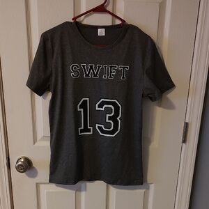 NWT Taylor Swift Gray Graphic Tee